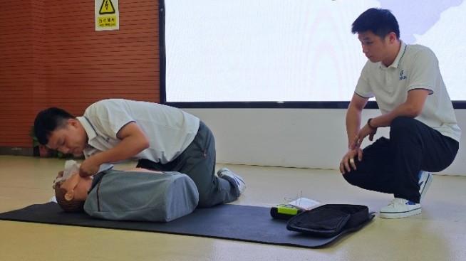 中坤电子参加威胜科技园2025年“安全生产月”活动